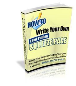 Thumbnail How to Write Lead Pulling Squeeze Pages